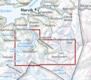 Wandelkaart Hoyfjellskart Narvik: Frostisen - Nuorjjovárri | Calazo