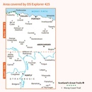 Wandelkaart - Topografische kaart 425 OS Explorer Map Huntly, Cullen | Ordnance Survey
