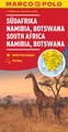 Wegenkaart - landkaart South Africa Namibia Botswana - Zuid Afrika Namibië Bostwana | Marco Polo