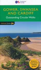 Wandelgids 55 Pathfinder Guides Gower, Swansea and Cardiff | Ordnance Survey