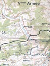 Historische Kaart Bataille de Verdun 1916 - Slag om Verdun | IGN - Institut Géographique National