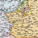 Wandkaart Classic Spanje & Portugal | 60 x 42 cm | Maps International