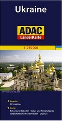 Wegenkaart - landkaart Ukraine Oekraïne | ADAC