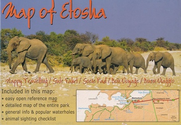 Wegenatlas Map of Etosha | Project and Promotions