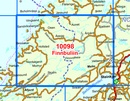 Wandelkaart - Topografische kaart 10098 Norge Serien Finnbuliin | Nordeca