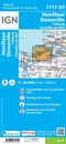 Wandelkaart - Topografische kaart 1711OT Honfleur Deauville | IGN - Institut Géographique National