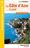 Wandelgids P061 La Côte d'Azur... à pied | FFRP