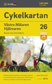 Fietskaart 26 Cykelkartan Västra Mälaren - Hjälmaren | Norstedts