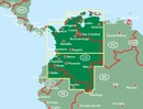 Wegenkaart - landkaart Colombia | Freytag & Berndt