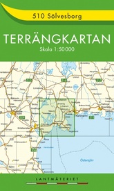 Wandelkaart - Topografische kaart 510 Terrängkartan Sölvesborg | Lantmäteriet