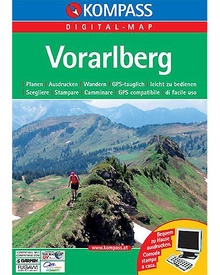Digitale kaart 4297 Vorarlberg | Kompass