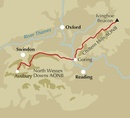 Wandelatlas Ridgeway Map Booklet | Cicerone