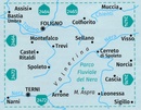 Wandelkaart 2473 Assisi-Foligno - Spoleto-Terni | Kompass