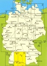 Wegenkaart - landkaart 15 Regionalkarte-de Stuttgart - Schwäbisch Alb - Bodensee – Allgäu | Falk