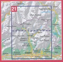 Wandelkaart 21 Bernina: Valmalenco - Sondrio | L'Escursionista editore
