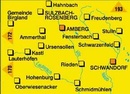 Wandelkaart 173 Amberg-Schwandorf | Kompass