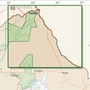 Topografische kaart 2 Botswana | Topographic Survey