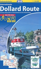 Fietskaart ADFC Regionalkarte Internationale Dollard route | BVA BikeMedia