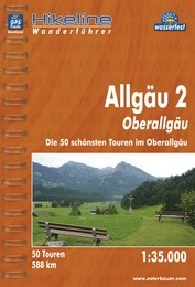 Wandelgids Hikeline Allgäu 2 - Oberallgäu | Esterbauer