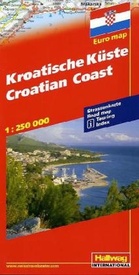 Wegenkaart - landkaart Kroatische Kust | Hallwag