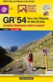 Wandelkaart Tour de l'Oisans et des Écrins GR54 | Didier Richard