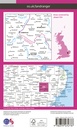 Wandelkaart - Topografische kaart 154 Landranger Active Cambridge / Newmarket / Saffron Walden | Ordnance Survey Wandelkaart - Topografische kaart 154 Landranger Cambridge & Newmarket, Saffron Walden | Ordnance Survey