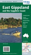 Wegenkaart - landkaart East Gippsland & Sapphire Coast - Victoria Australia | Hema Maps