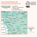 Wandelkaart - Topografische kaart 343 OS Explorer Map Motherwell, Coatbridge | Ordnance Survey