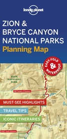 Wegenkaart - landkaart Planning Map Zion - Bryce Canyon National Parks | Lonely Planet