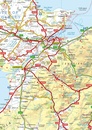 Wegenkaart - landkaart Visitors map Wales | A-Z Map Company