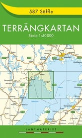 Wandelkaart - Topografische kaart 587 Terrängkartan Säffle | Lantmäteriet