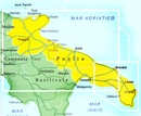 Fietskaart - Wegenkaart - landkaart 11 Puglia, Apulië, Apulie - | Touring Club Italiano