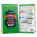 Wegenkaart - landkaart Great British food & drink Map | Ordnance Survey