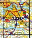 Topografische kaart - Wandelkaart 37H Rotterdam | Kadaster