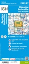 Wandelkaart - Topografische kaart 2929ET Beaujeu - Belleville - Haut Beaujolais – Rhônevallei – Bourgondië | IGN - Institut Géographique National