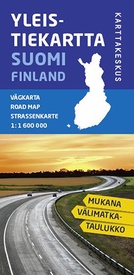 Wegenkaart - landkaart Finland Suomi | Karttakeskus