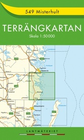 Wandelkaart - Topografische kaart 549 Terrängkartan Misterhult | Lantmäteriet