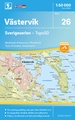Wandelkaart - Topografische kaart 26 Sverigeserien Västerik | Norstedts