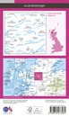 Wandelkaart 25 Landranger Active Glen Carron / Glen Affric | Ordnance Survey Wandelkaart - Topografische kaart 025 Landranger Glen Carron & Glen Affric | Ordnance Survey