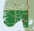 Wegenkaart - landkaart 01 Noorwegen Zuid Oslo - Bergen - Stavanger, Norwegen Süd | Freytag & Berndt