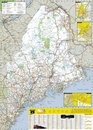 Wegenkaart - landkaart Guide Map Maine | National Geographic