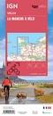 Fietskaart 14 Velo La Manche a Velo | IGN - Institut Géographique National