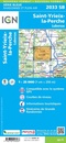 Wandelkaart - Topografische kaart 2033SB Saint-Yrieix-La Perche-Lubersac | IGN - Institut Géographique National