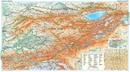 Wegenkaart - landkaart Kyrgyzstan - Kirgizië | Gizi Map