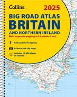 Big Road Atlas Britain and Northern Ireland 2025 | A3 | Ringband