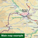 Fietskaart 32 Cycle Map County Durham & North Yorkshire | Sustrans