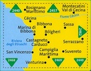Wandelkaart 2461 Riviera degli Etruschi | Kompass