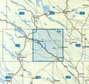 Wegenkaart - landkaart 162 Vägkartan Lycksele | Lantmäteriet