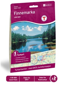 Wandelkaart 2221 Turkart Finnemarka | Nordeca