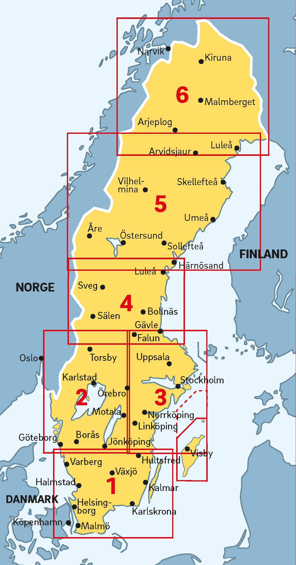 Overzichts Zweden